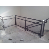 corrimão aço escovado Ponte Rasa