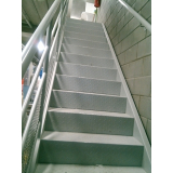 Corrimão em Aço para Escada