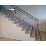 corrimão de inox para escada interna preço Itaquera