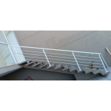 corrimão de inox para escada interna valor Belenzinho