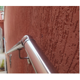 corrimão de parede inox Vila Dila
