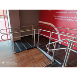 corrimão inox escada preço Vila Dalila