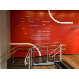 corrimão inox para escada valor Cidade Patriarca