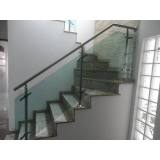 Corrimão Inox Escada