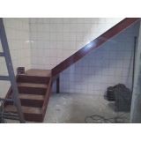 empresa que faz escada com patamar em balanço Belém