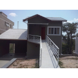 escada com patamar em leque Jd da Conquista