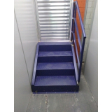 escadas metálicas internas Artur Alvim