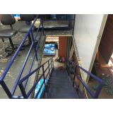 estrutura metálica de escada valor Anália Franco