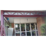 estrutura metálica telhado residencial Vila Formosa