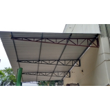 fabrica de estrutura metálica treliça Parque Santa Madalena