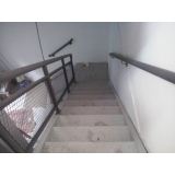 orçamento de escada com patamar em corte Vila Prudente
