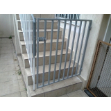 porta de aço com grade Vila Formosa