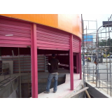 portas de aço de enrolar Mooca