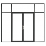 preço de esquadria de alumínio 4 folhas Vila Esperança