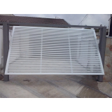 preço de portão basculante branco Anália Franco