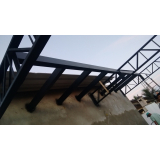 quanto custa estrutura de aço fachada São Miguel Paulista