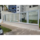 vidro temperado incolor Aricanduva